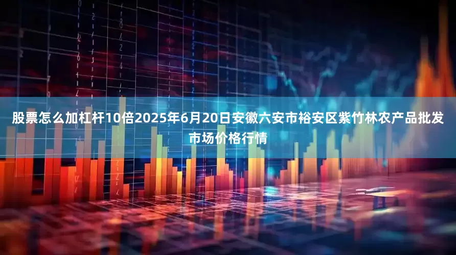 股票怎么加杠杆10倍2025年6月20日安徽六安市裕安区紫竹林农产品批发市场价格行情